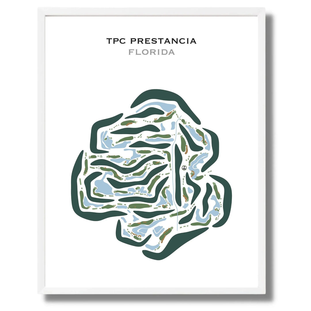 TPC Prestancia, Florida - Printed Golf Courses