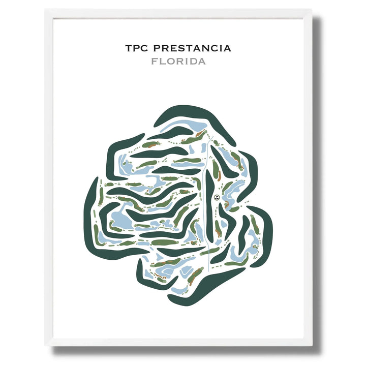 TPC Prestancia, Florida - Printed Golf Courses