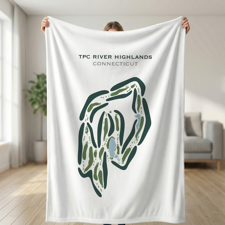 TPC River Highlands, Connecticut - Printed Golf Courses