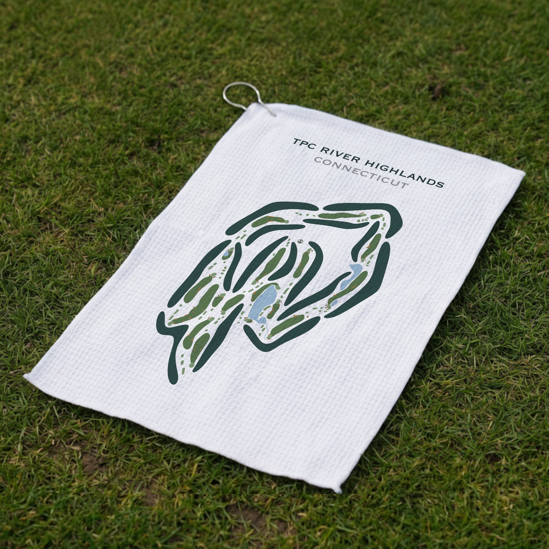 TPC River Highlands, Connecticut - Printed Golf Courses