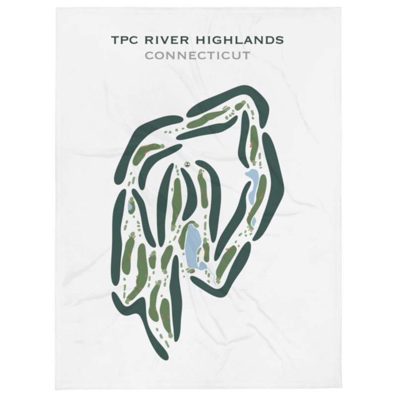 TPC River Highlands, Connecticut - Printed Golf Courses