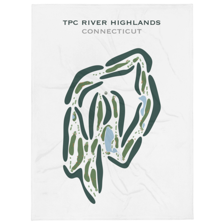 TPC River Highlands, Connecticut - Printed Golf Courses