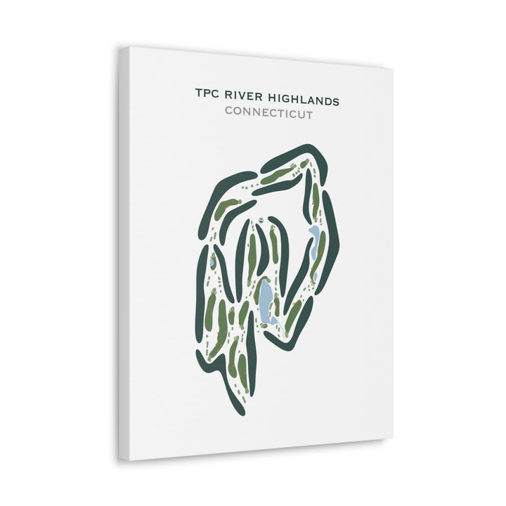 TPC River Highlands, Connecticut - Printed Golf Courses