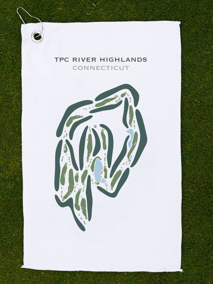 TPC River Highlands, Connecticut - Printed Golf Courses