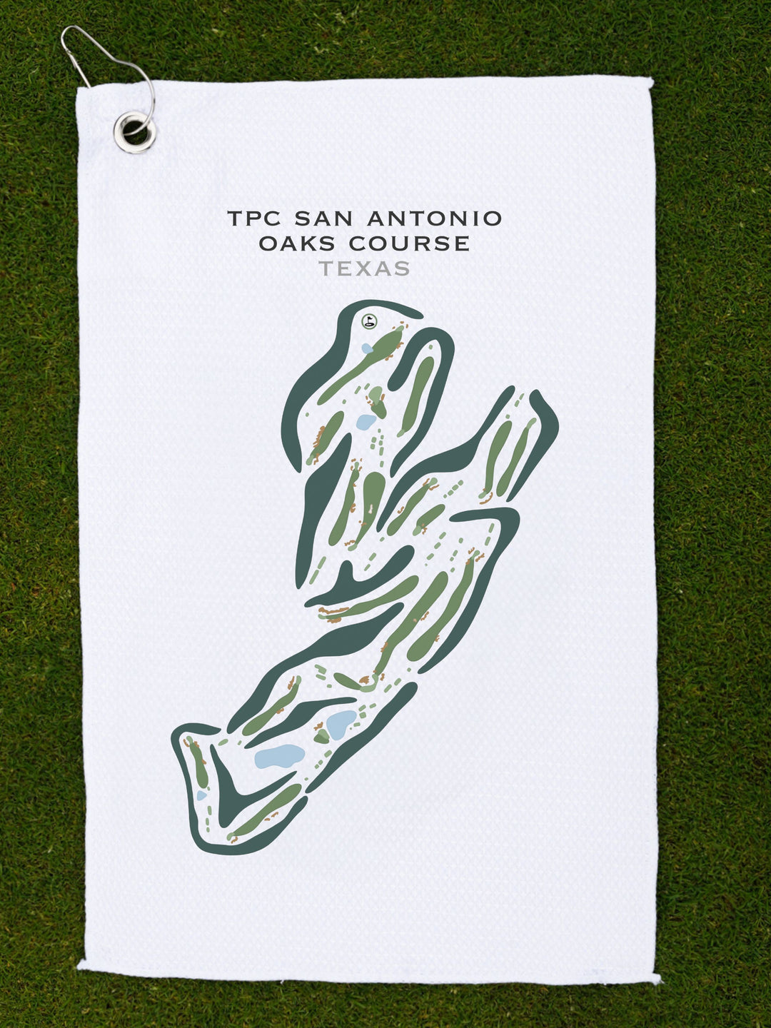 TPC San Antonio Oaks Course, Texas - Printed Golf Courses