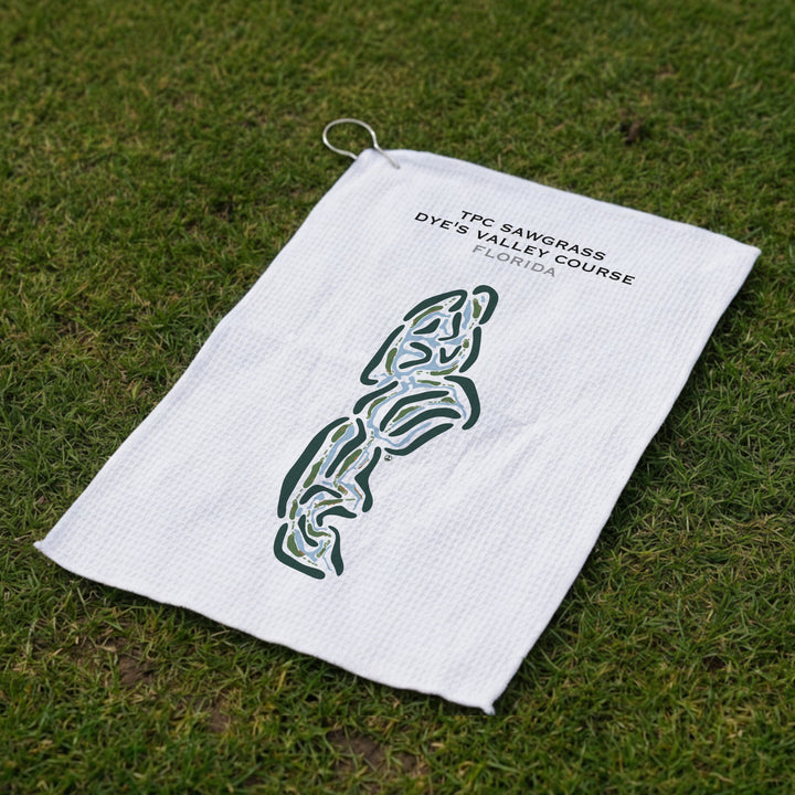 TPC Sawgrass Dye's Valley Course, Florida - Printed Golf Courses