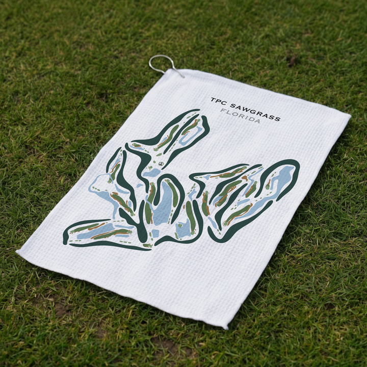 TPC Sawgrass Golf Course, Ponte Verda Beach Florida - Printed Golf Courses