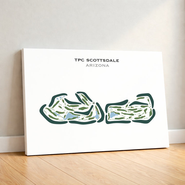 TPC Scottsdale, Arizona - Printed Golf Courses