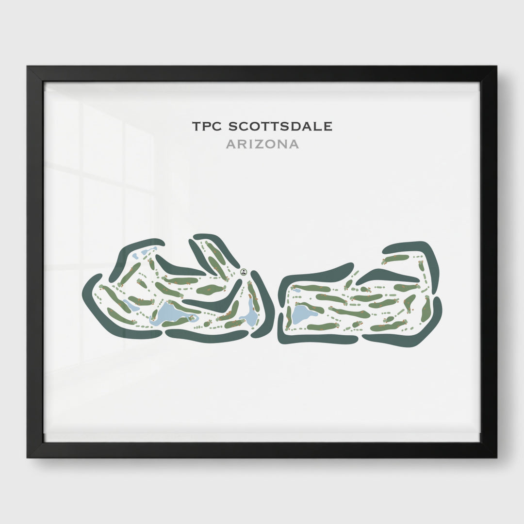 TPC Scottsdale, Arizona - Printed Golf Courses
