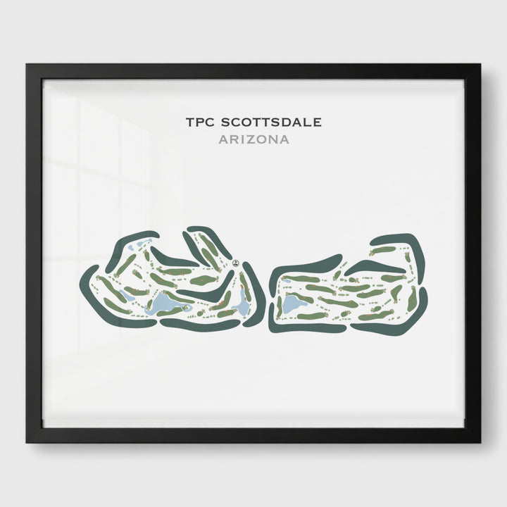 TPC Scottsdale, Arizona - Printed Golf Courses
