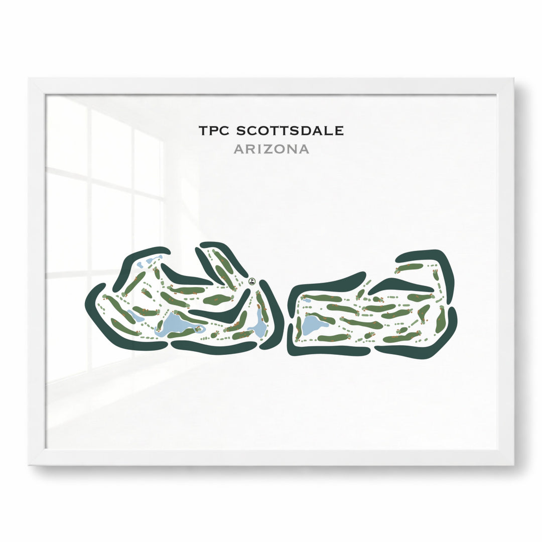 TPC Scottsdale, Arizona - Printed Golf Courses