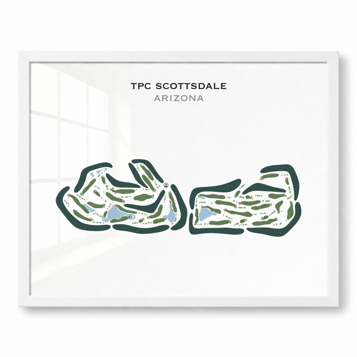 TPC Scottsdale, Arizona - Printed Golf Courses