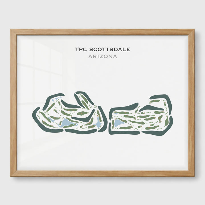 TPC Scottsdale, Arizona - Printed Golf Courses