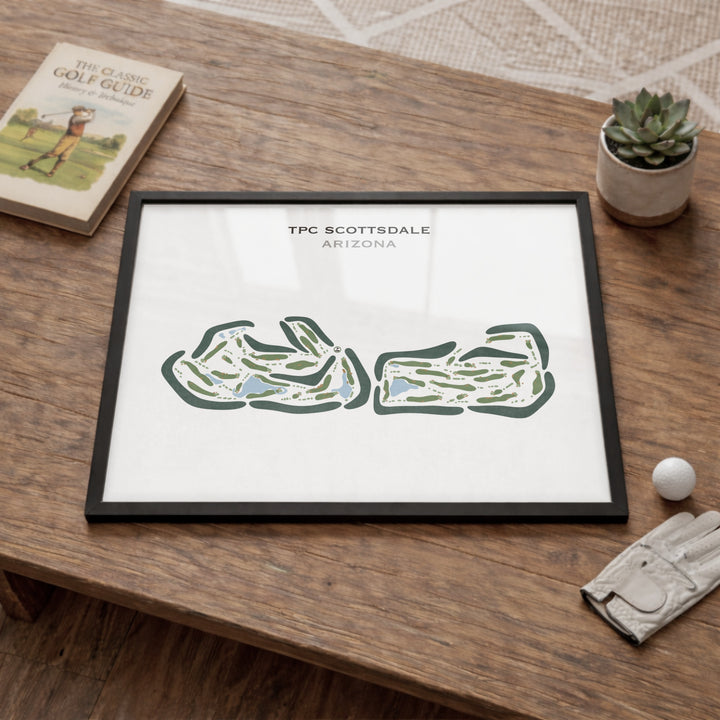 TPC Scottsdale, Arizona - Printed Golf Courses