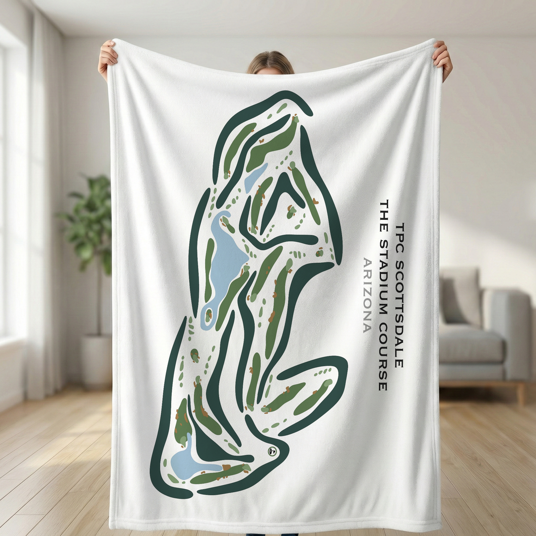 TPC Scottsdale Stadium Course, Arizona - Printed Golf Courses