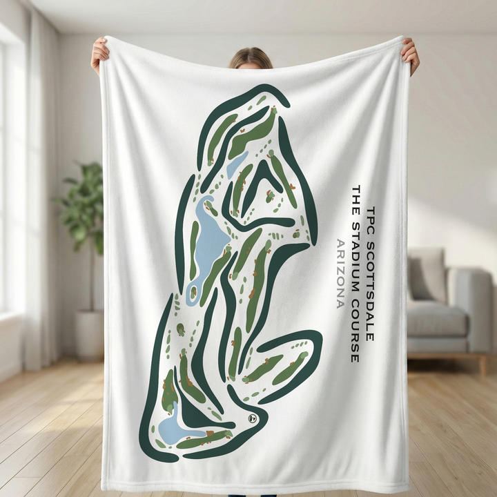 TPC Scottsdale Stadium Course, Arizona - Printed Golf Courses