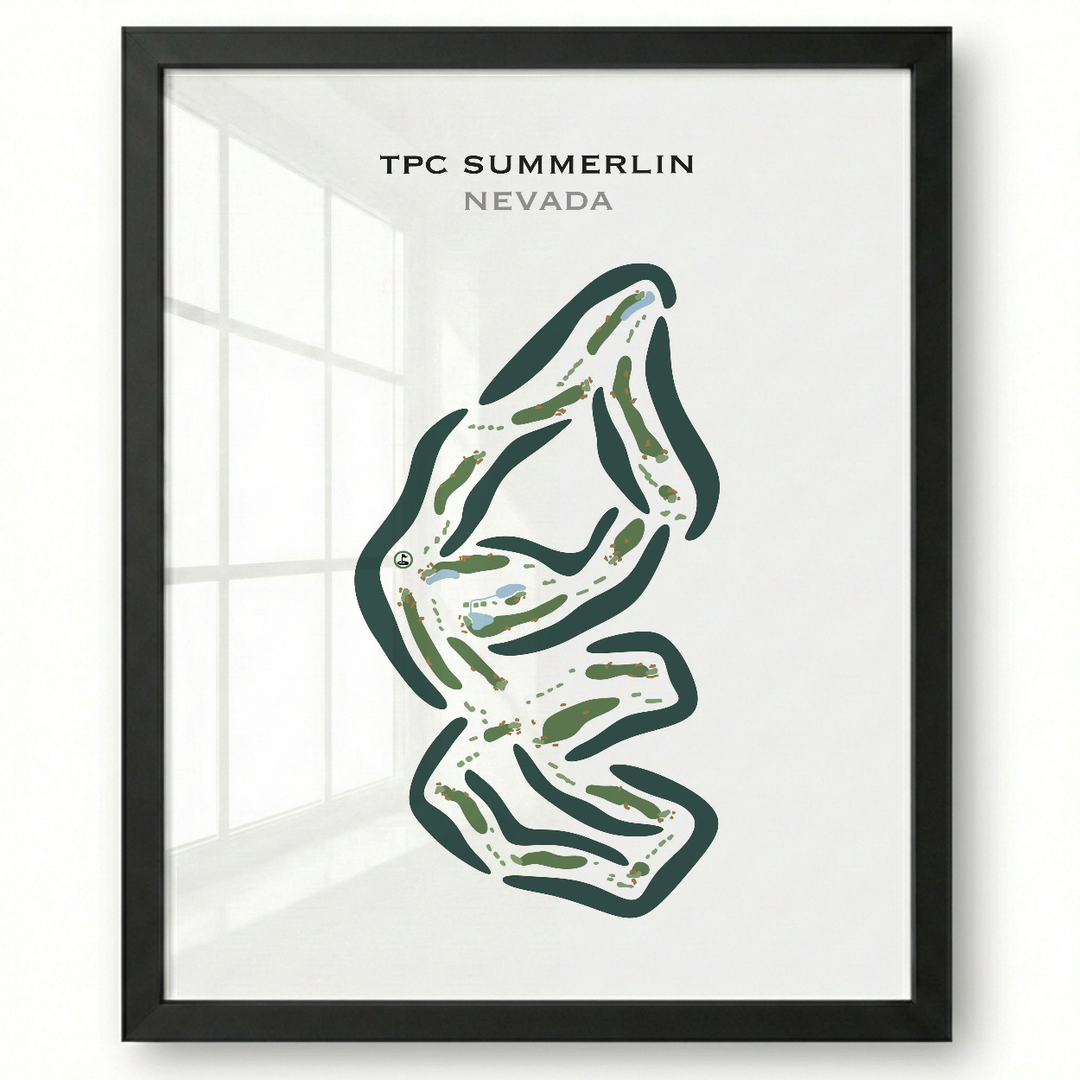 TPC Summerlin, Nevada - Printed Golf Courses