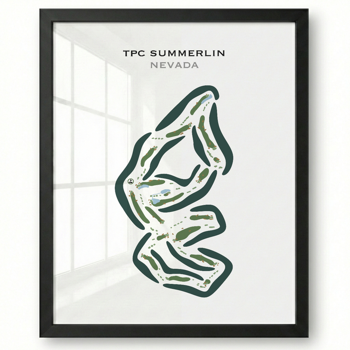 TPC Summerlin, Nevada - Printed Golf Courses