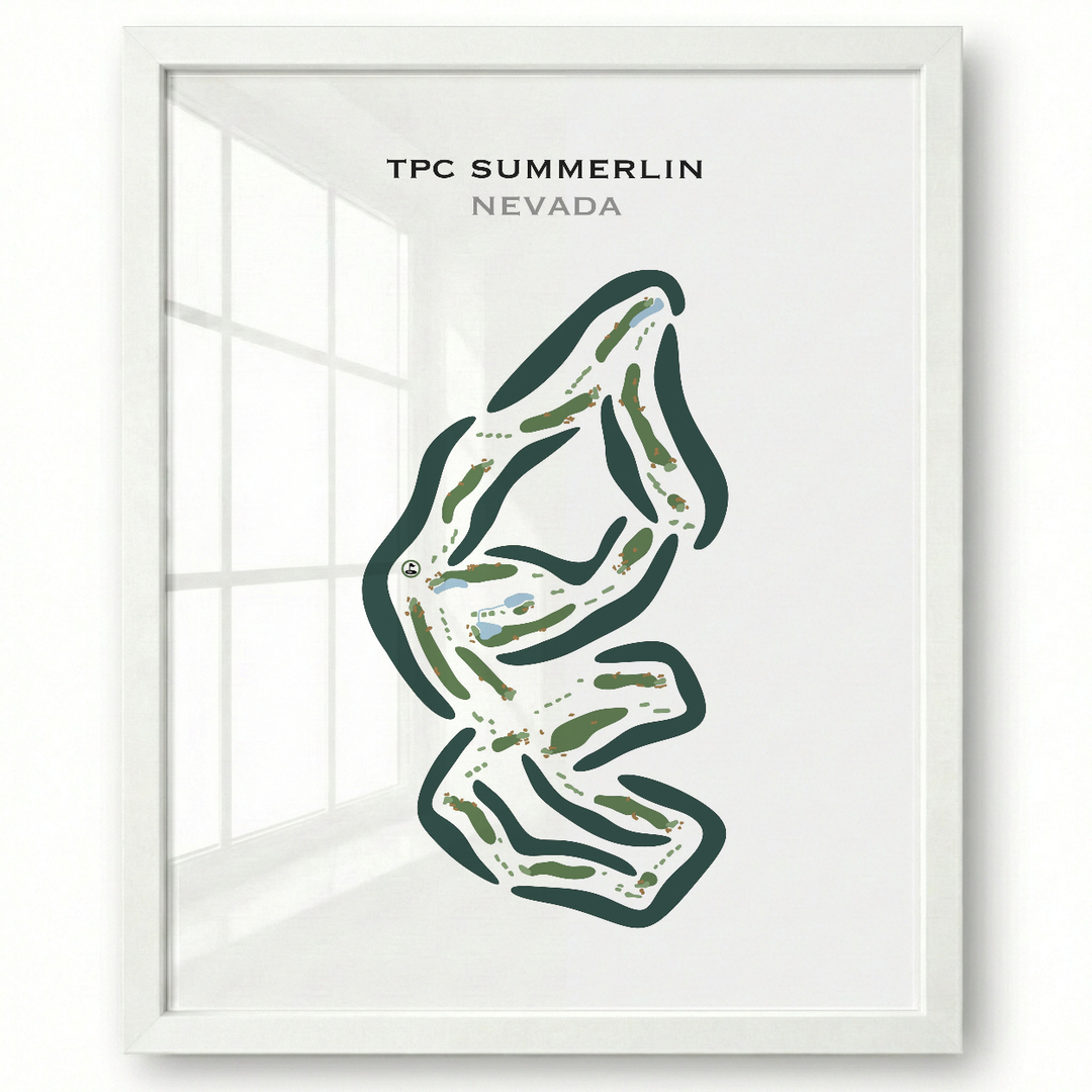 TPC Summerlin, Nevada - Printed Golf Courses