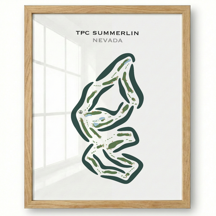 TPC Summerlin, Nevada - Printed Golf Courses
