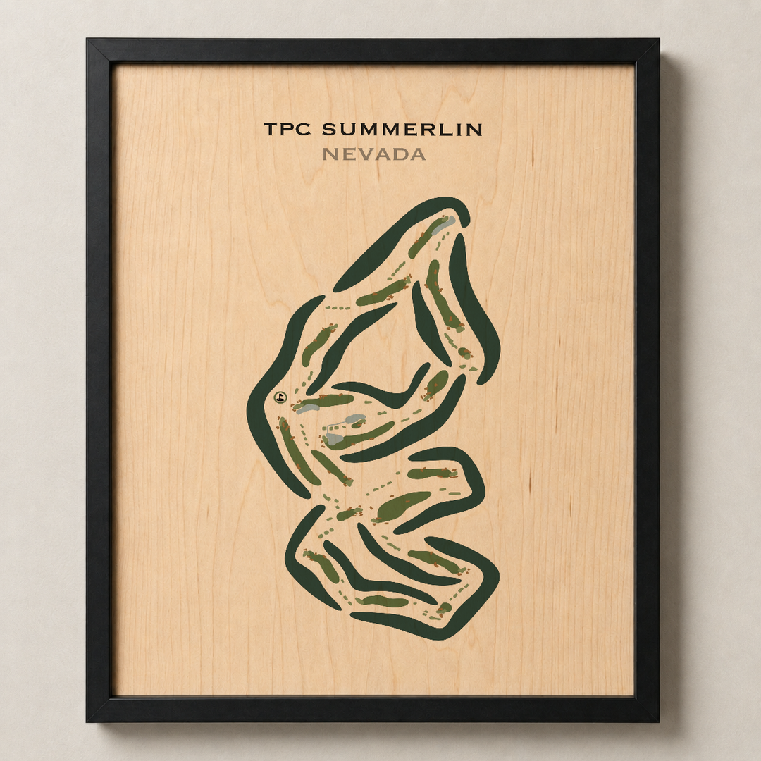 TPC Summerlin, Nevada - Printed Golf Courses