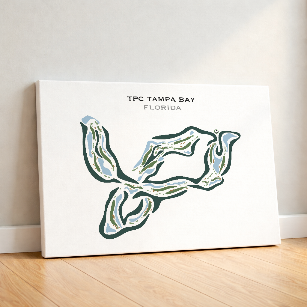 TPC Tampa Bay, Florida - Printed Golf Courses