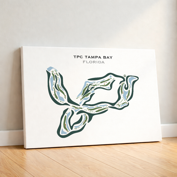 TPC Tampa Bay, Florida - Printed Golf Courses