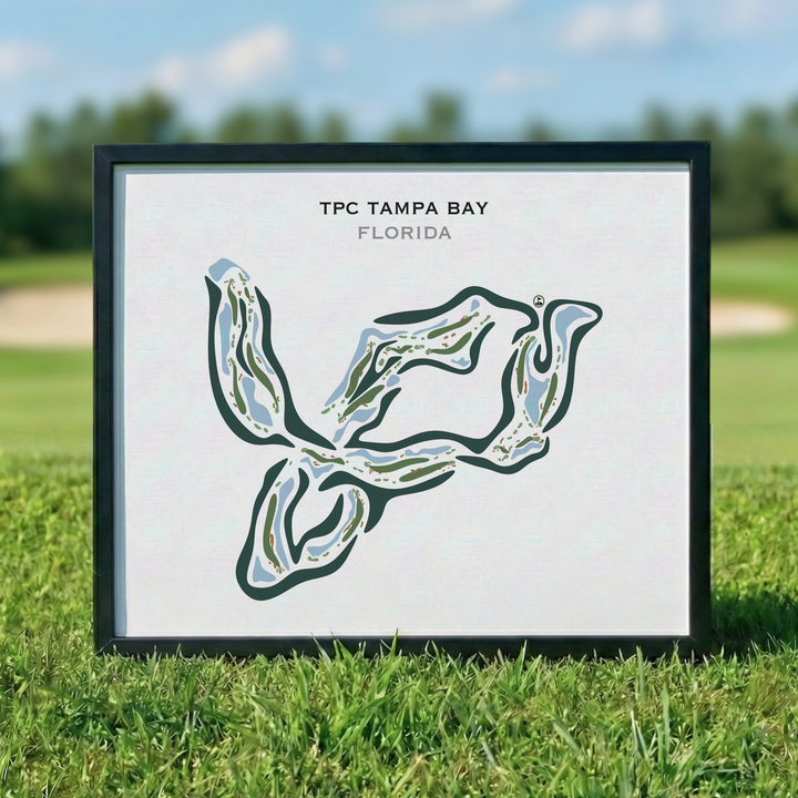 TPC Tampa Bay, Florida - Printed Golf Courses