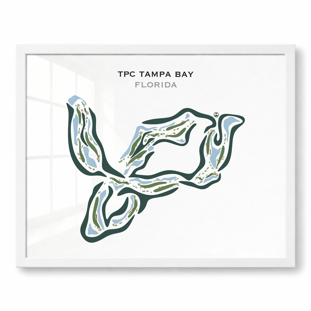 TPC Tampa Bay, Florida - Printed Golf Courses