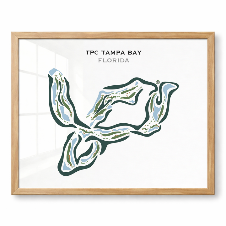 TPC Tampa Bay, Florida - Printed Golf Courses