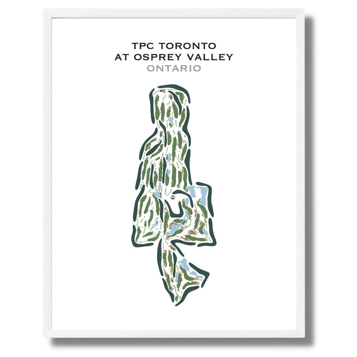 TPC Toronto at Osprey Valley, Ontario, Canada - Printed Golf Course