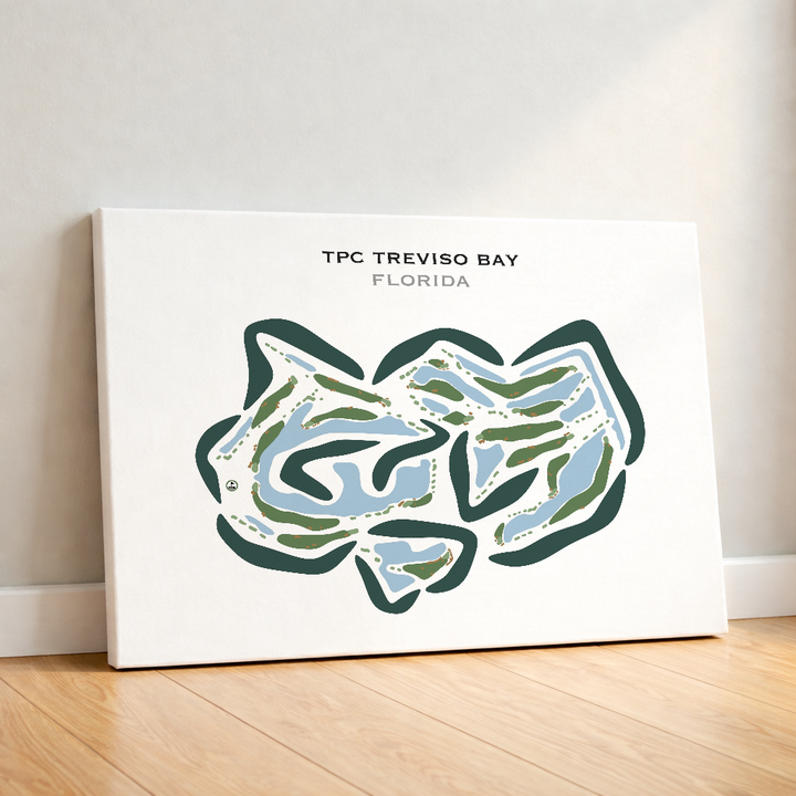 TPC Treviso Bay, Florida - Printed Golf Courses