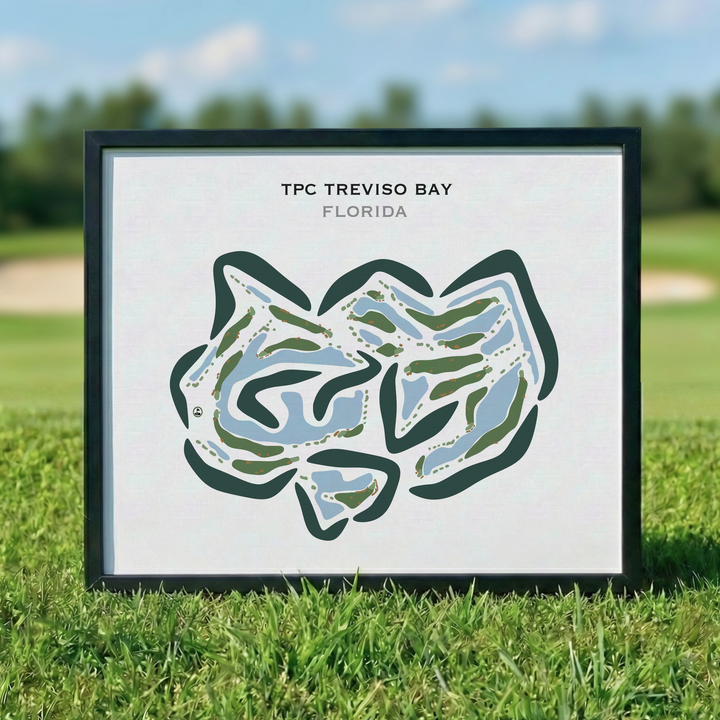 TPC Treviso Bay, Florida - Printed Golf Courses