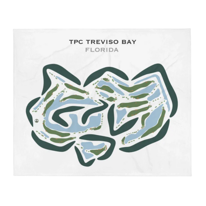 TPC Treviso Bay, Florida - Printed Golf Courses