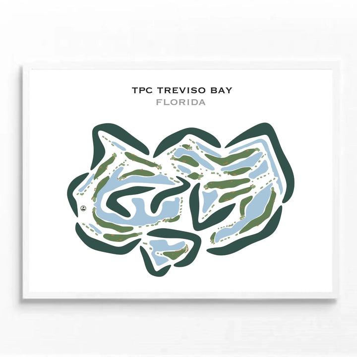 TPC Treviso Bay, Florida - Printed Golf Courses