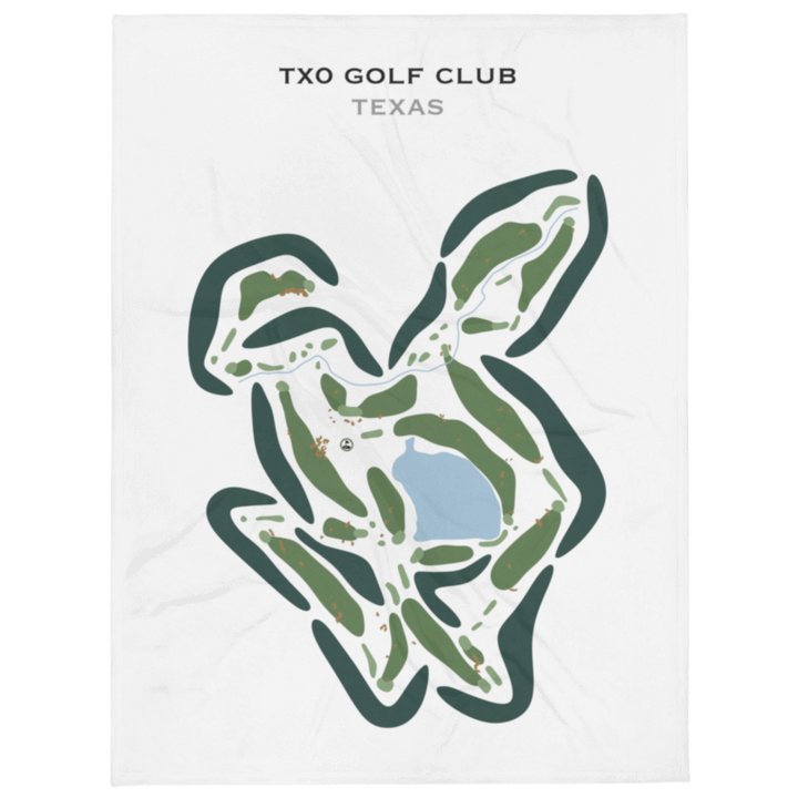 TX0 Golf Club, Texas - Printed Golf Courses