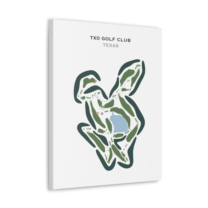 TX0 Golf Club, Texas - Printed Golf Courses