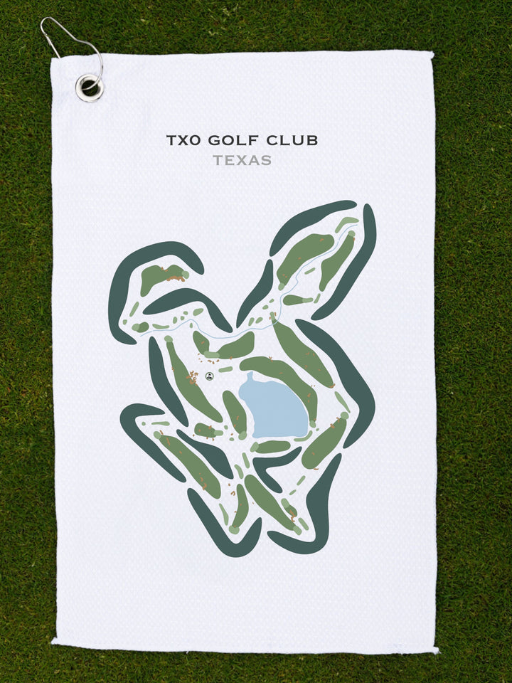 TX0 Golf Club, Texas - Printed Golf Courses
