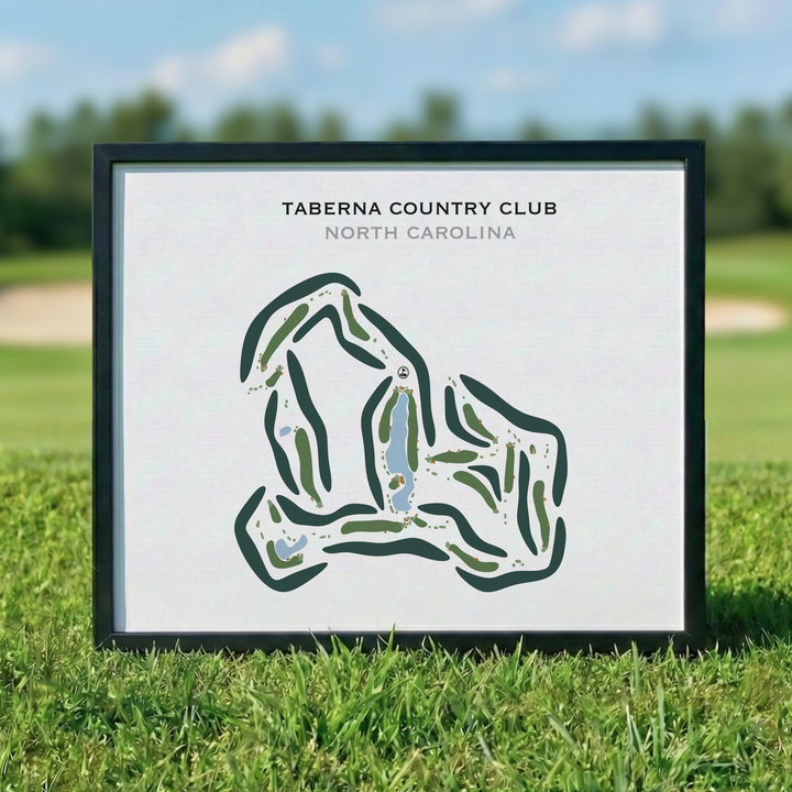 Taberna Country Club, North Carolina - Printed Golf Courses