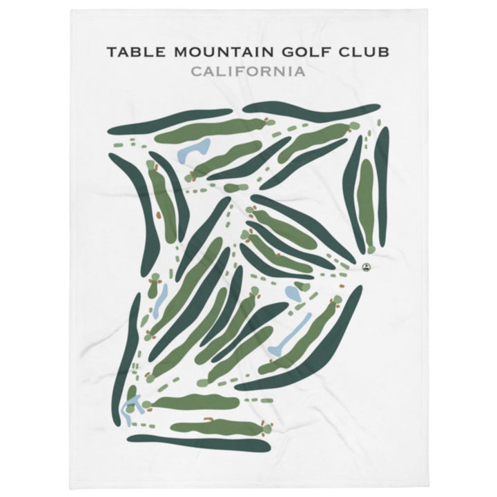 Table Mountain Golf Club, California - Printed Golf Course