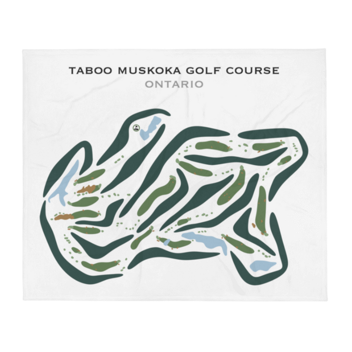 Taboo Muskoka Golf Course, Ontario - Printed Golf Courses