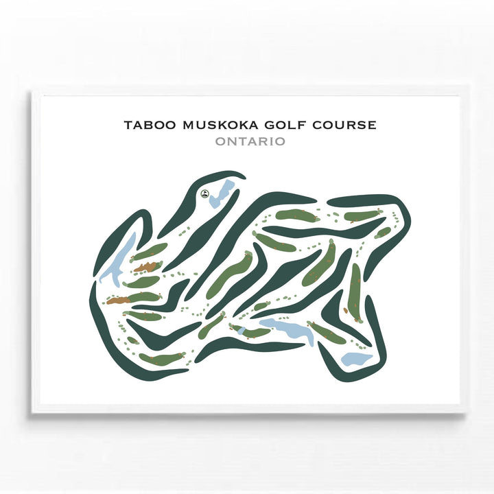 Taboo Muskoka Golf Course, Ontario - Printed Golf Courses