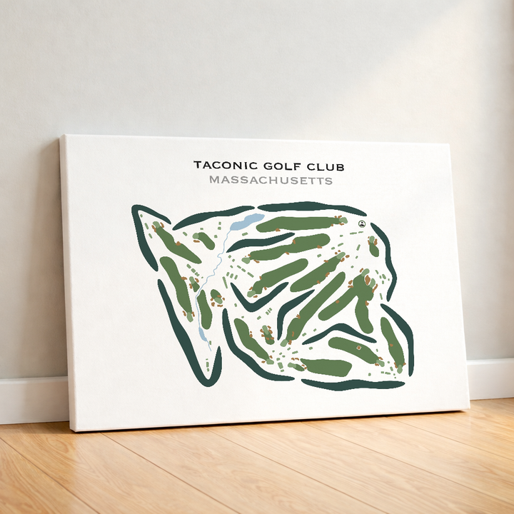 Taconic Golf Club, Massachusetts - Printed Golf Courses