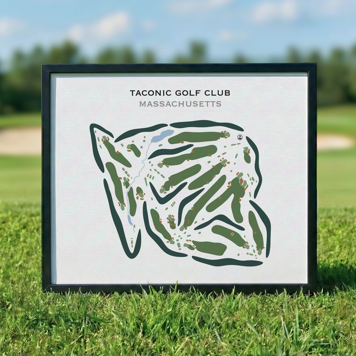 Taconic Golf Club, Massachusetts - Printed Golf Courses