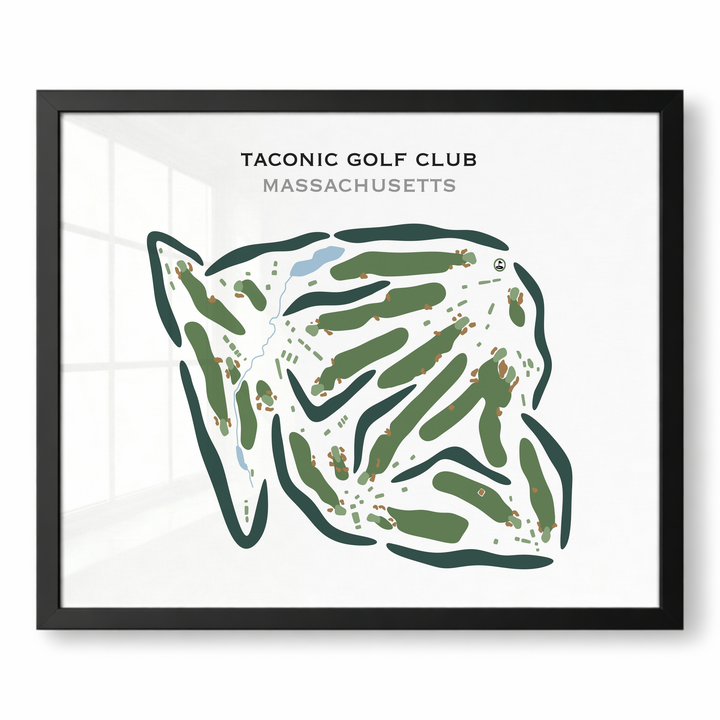 Taconic Golf Club, Massachusetts - Printed Golf Courses