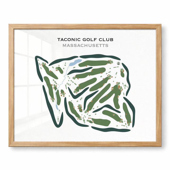 Taconic Golf Club, Massachusetts - Printed Golf Courses