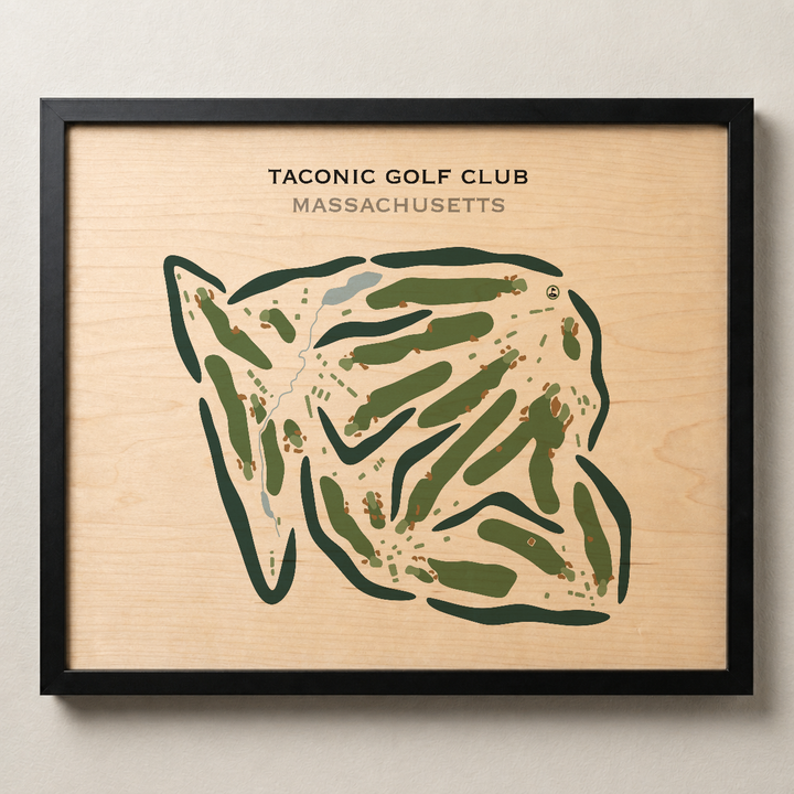 Taconic Golf Club, Massachusetts - Printed Golf Courses