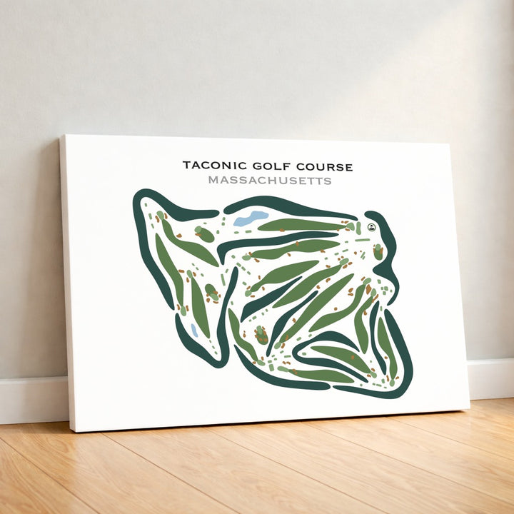 Taconic Golf Course, Massachusetts - Printed Golf Courses