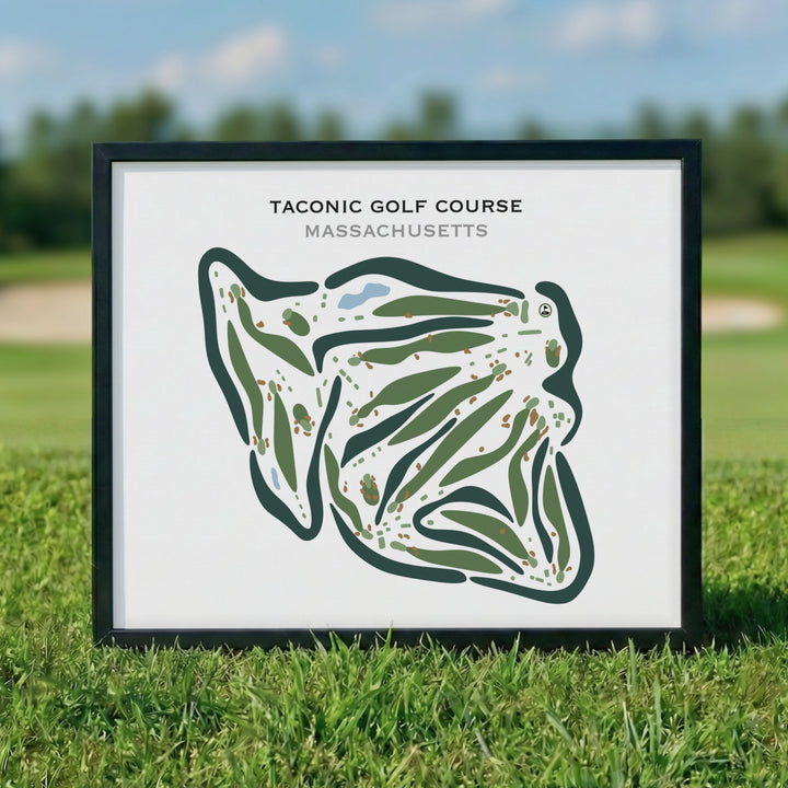 Taconic Golf Course, Massachusetts - Printed Golf Courses