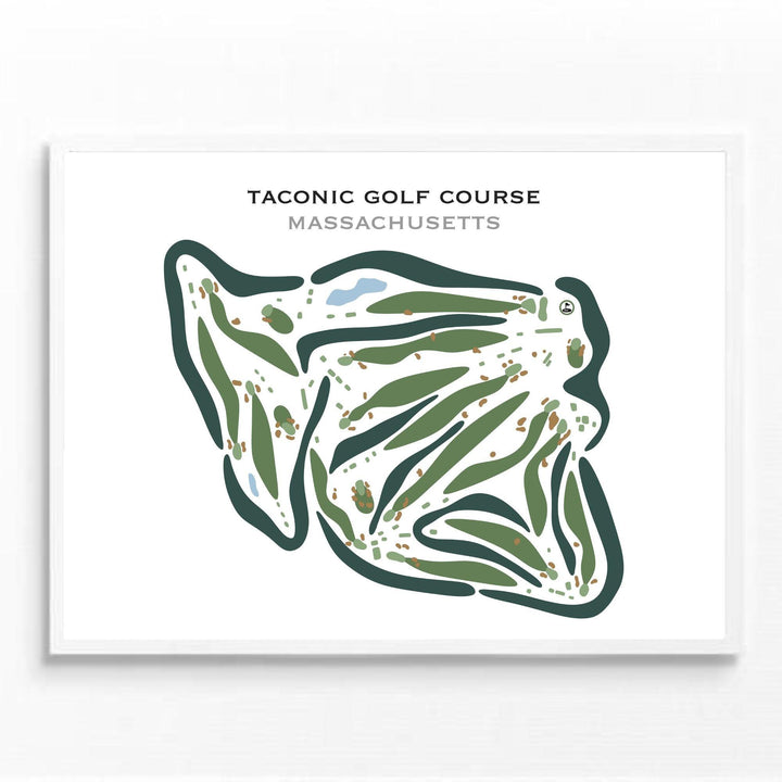 Taconic Golf Course, Massachusetts - Printed Golf Courses - Golf Course Prints